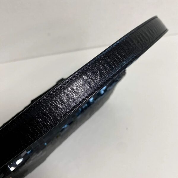 pic_59e8c091-5abf-4b34-a0ab-7e4fd6f95281 Authentic Fendi Black Sequin Baguette Shoulder Bag Pre-Owned - Luxury Pre-Owned Designer Bag