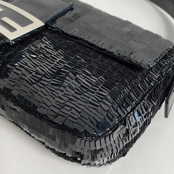 pic_642ce8d2-16c2-493e-8ddc-b45324d679c9 Authentic Fendi Black Sequin Baguette Shoulder Bag Pre-Owned - Luxury Pre-Owned Designer Bag